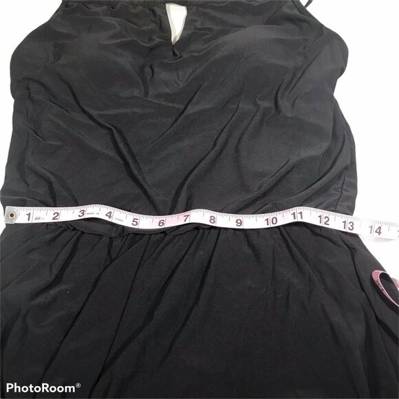 Aqua Green Womens Size Small Swim Dress Black New With Tags - Picture 9 of 11